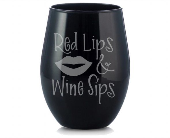 Red lips & wine sips